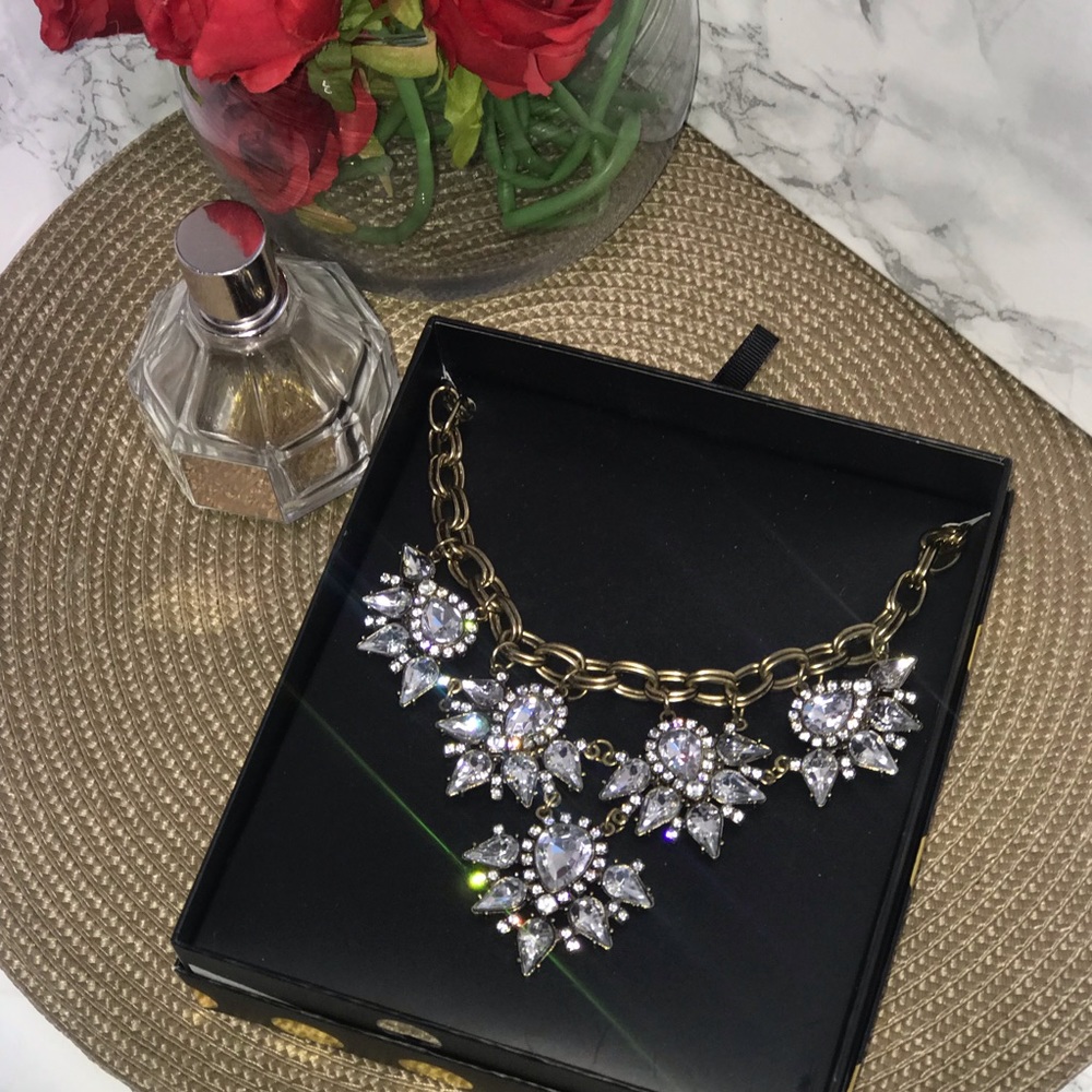 Gold Chain Statement Necklace